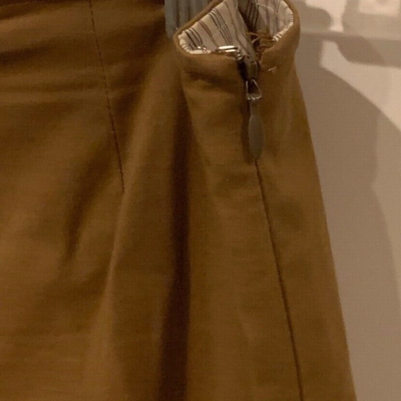 Randy Kemper Women's Tan Cotton Pants w/ side zipper, Size 6 - Picture 4 of 11